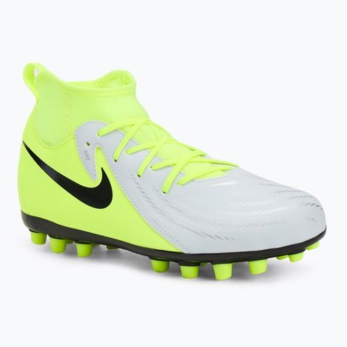 Детски футболни обувки Nike Phantom Luna 2 Academy AG Jr metallic silver/black/volt