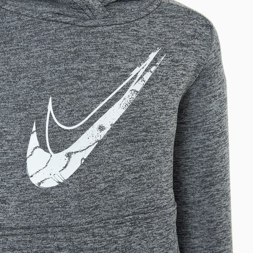 Детски суитшърт Nike Multi Stain Repel Therma-FIT black/ light smoke grey/ heather/ white