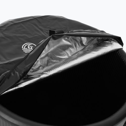 AQUASTIC басейн с морж BrrFree 382L капковиден шев черен