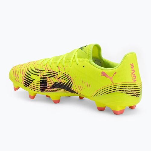 Мъжки футболни обувки PUMA Future 8 Play FG/AG yellow alert/ puma black/ sun struck
