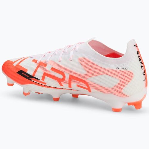Мъжки футболни обувки PUMA Ultra 5 Pro FG/AG puma white/puma black/glowing red
