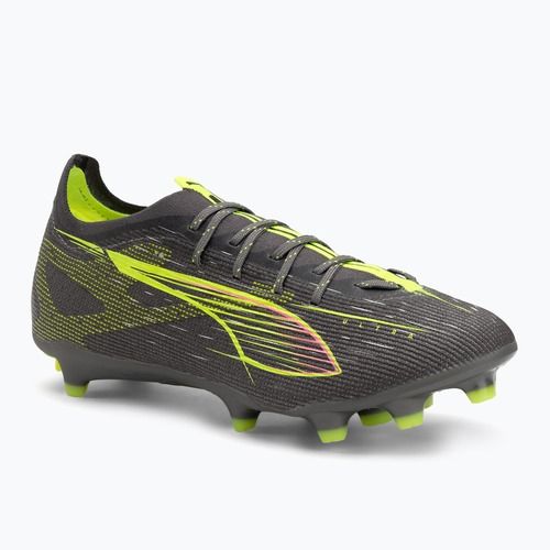 Мъжки футболни обувки PUMA Ultra 5 Pro FG/AG matte aged silver/yellow alert/sun struck