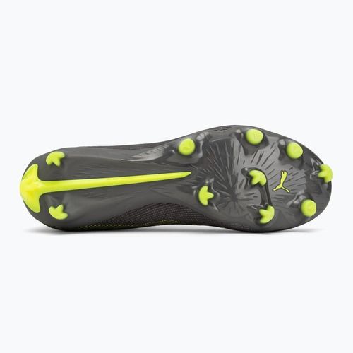 Мъжки футболни обувки PUMA Ultra 5 Pro FG/AG matte aged silver/yellow alert/sun struck
