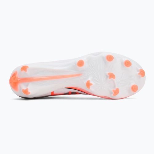 Мъжки футболни обувки PUMA Ultra 5 Match+ FG/AG puma white/puma black/glowing red