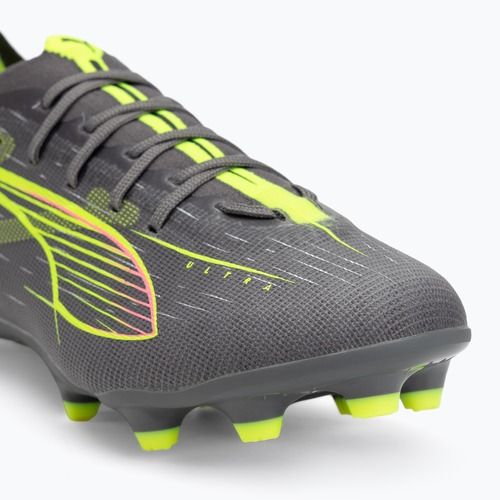 Детски футболни обувки PUMA Ultra 5 Pro FG/AG Jr puma white/puma black/glowing red