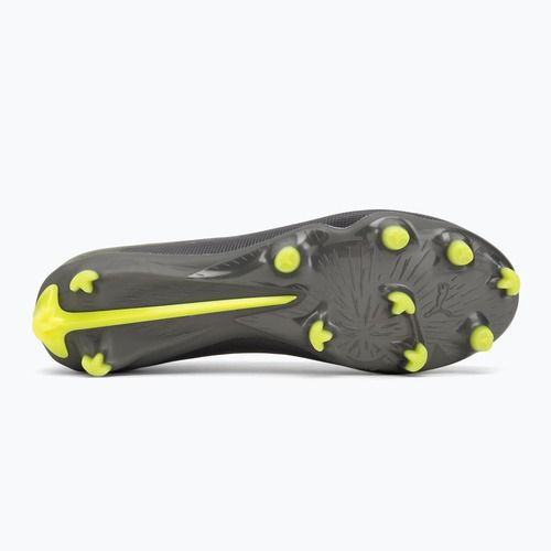 Мъжки футболни обувки PUMA Ultra 5 Match FG/AG matte aged silver/yellow alert/puma aged silver