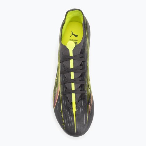 Мъжки футболни обувки PUMA Ultra 5 Match FG/AG matte aged silver/yellow alert/puma aged silver