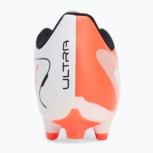 Футболни обувки PUMA Ultra 5 Play FG/AG puma white/puma black/glowing red