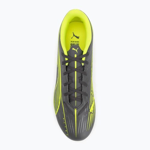 Футболни обувки PUMA Ultra 5 Play FG/AG matte aged silver/yellow alert/puma aged silver