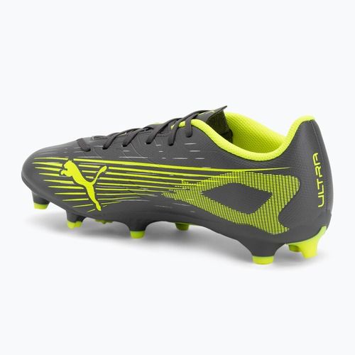 Футболни обувки PUMA Ultra 5 Play FG/AG matte aged silver/yellow alert/puma aged silver