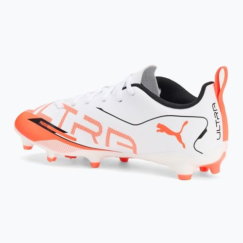 Детски футболни обувки PUMA Ultra 5 Play IT Jr. matte aged silver/yellow alert/puma aged silver