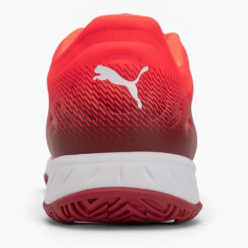 Обувки за хандбал PUMA Accelerate Turbo сияещо червено/бяло/тъмно малиново/черно