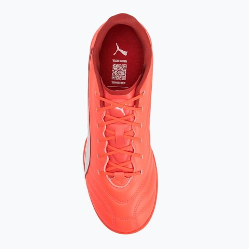 Мъжки футболни обувки PUMA King Pro TT glowing red/puma white/red fire