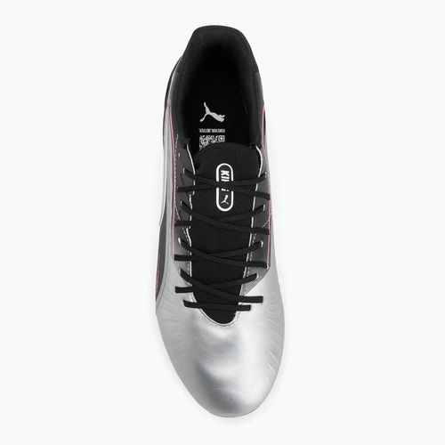 Мъжки футболни обувки PUMA King Match FG/AG puma silver/puma black/sun struck/puma white
