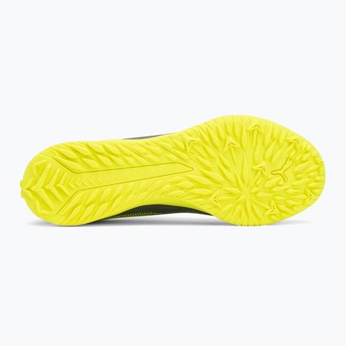 Мъжки футболни обувки PUMA Ultra 5 Play TT matte aged silver/yellow alert/puma aged silver