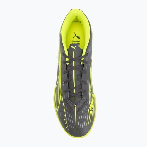 Мъжки футболни обувки PUMA Ultra 5 Play TT matte aged silver/yellow alert/puma aged silver