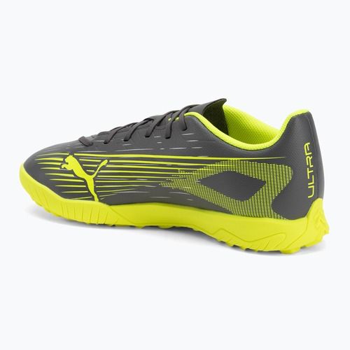 Мъжки футболни обувки PUMA Ultra 5 Play TT matte aged silver/yellow alert/puma aged silver