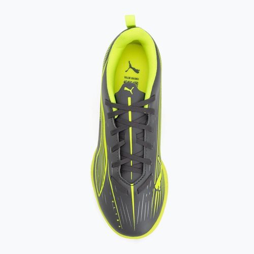 Детски футболни обувки PUMA Ultra 5 Pro FG/AG Jr matte aged silver/yellow alert/sun struck