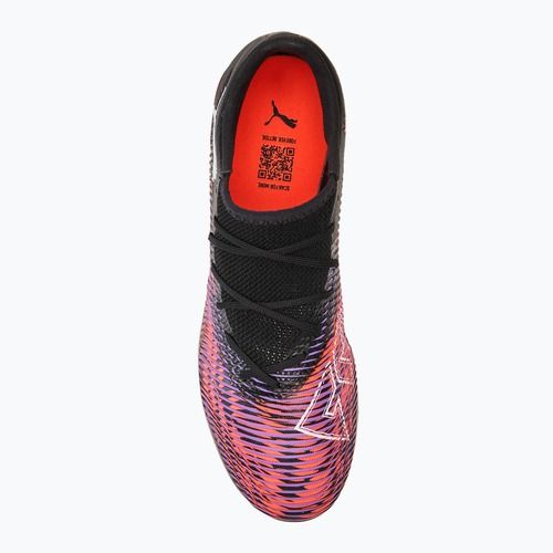 Мъжки футболни обувки PUMA Future 8 Match Low FG/AG puma black/ puma white/ glowing red