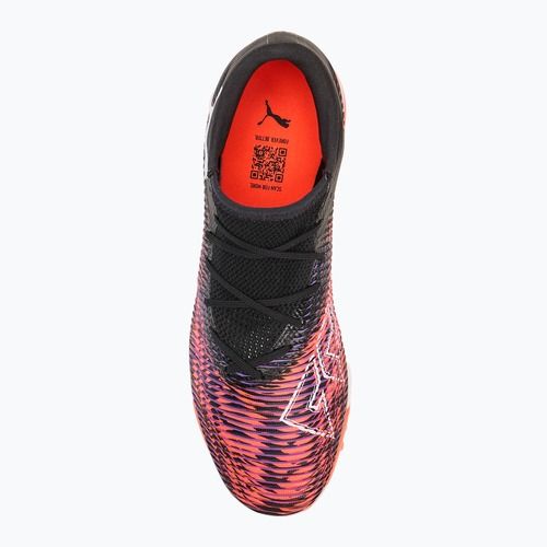 Мъжки футболни обувки PUMA Future 8 Match Low TT puma black/ puma white/ glowing red