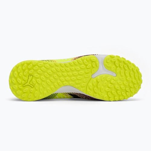 Детски футболни обувки PUMA Future 8 Match TT + Mid yellow alert/ puma black/ sun struck