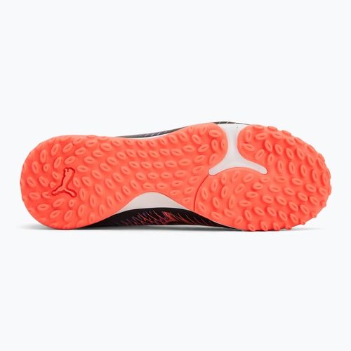 Детски футболни обувки PUMA Future 8 Play TT + Mid puma black/ puma white/ glowing red
