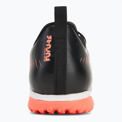 Детски футболни обувки PUMA Future 8 Play TT + Mid puma black/ puma white/ glowing red