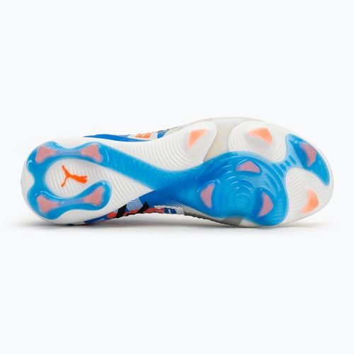 Мъжки футболни обувки PUMA Future 8 Ultimate Forever FG white/ultra blue/feather gray/puma black/glowing red