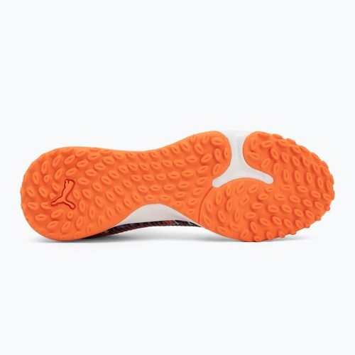 Детски футболни обувки PUMA Future 8 Match Creativity TT orange poppy/black/dark amethyst/electric peppermint