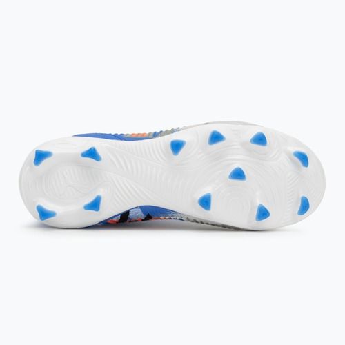 Детски футболни обувки PUMA Future 8 Match Forever FG/AG Jr white/ultra blue/feather grey/puma black/glowing red