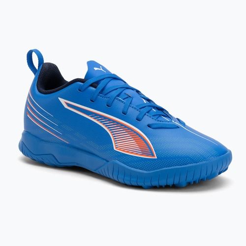 Детски футболни обувки PUMA Ultra 6 Play TT Jr ултра синьо/пума бяло/светещо червено