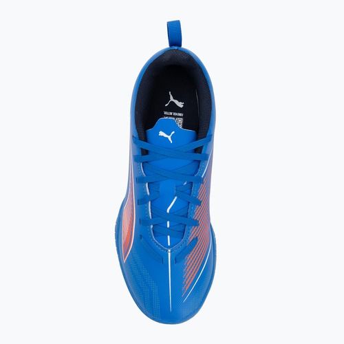 Детски футболни обувки PUMA Ultra 6 Play TT Jr ултра синьо/пума бяло/светещо червено