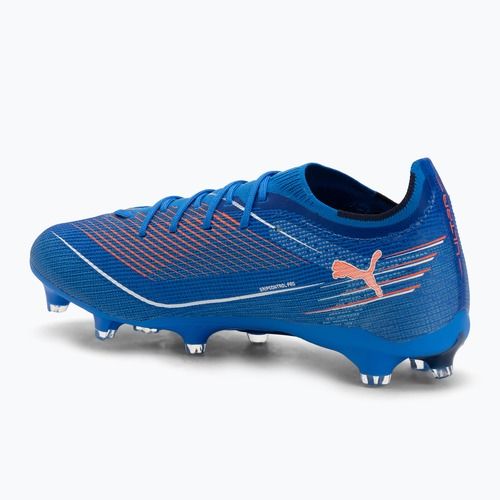 PUMA Ultra 6 Pro FG/AG мъжки футболни обувки ултра синьо/пума бяло/светло червено