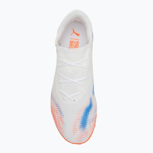 Дамски футболни обувки PUMA Future 8 Match Low TT puma white/puma black/glowing red