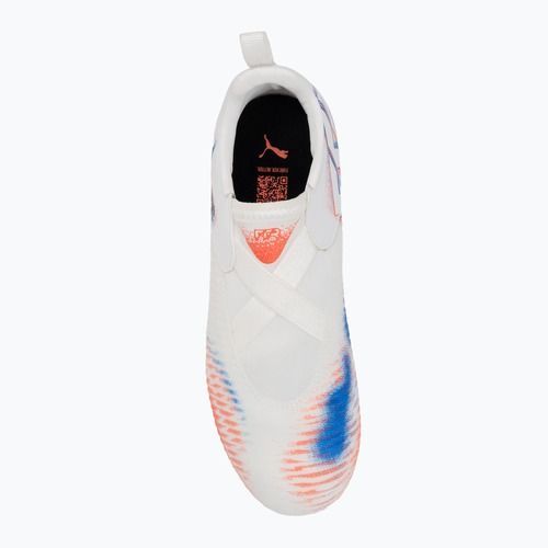 Детски футболни обувки PUMA Future 8 Match LL FG/AG Jr puma white/puma black/glowing red