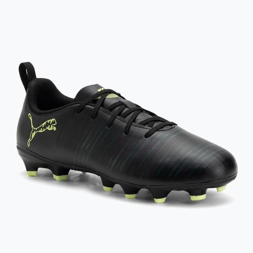 Детски футболни обувки PUMA Future 8 Play FG/AG Jr puma black/fizzy light/green terrain