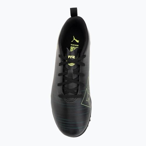 Детски футболни обувки PUMA Future 8 Play TT Jr puma black/fizzy light/green terrain