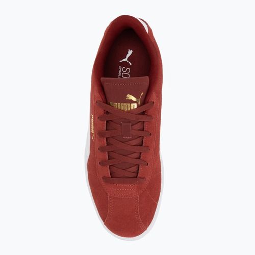 Обувки Puma Club II intense red/puma white/puma gold