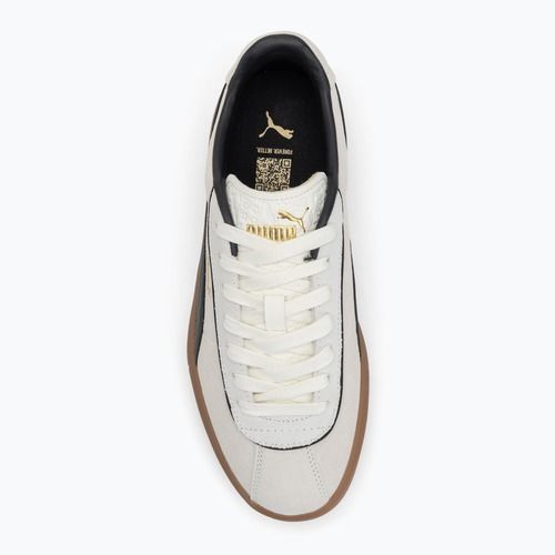 Дамски обувки Puma Club Klassika Suede warm white/puma black/puma gold
