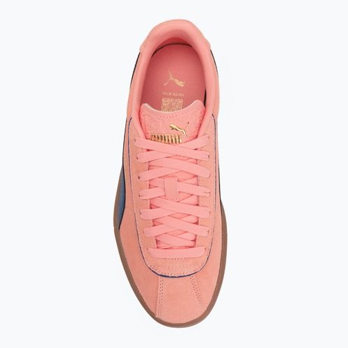 Дамски обувки Puma Club Klassika Suede pink fruit/blazing blue/puma gold