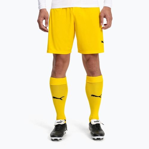Мъжки футболни гащеризони PUMA Team Liga Core cyber yellow/puma black