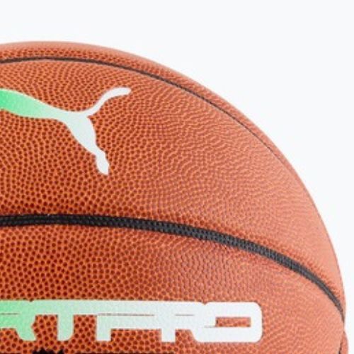 PUMA teamJAWS Court Pro Баскетболна кожа кафява/тъмна сянка размер 7
