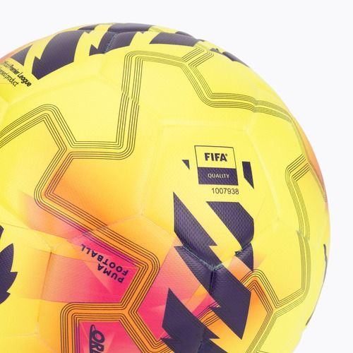 PUMA Orbita Match PL Lights FIFA Quality fluo yellow/multicolour футбол размер 5