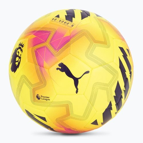 PUMA Orbita Cup PL Lights fluo yellow/multicolor размер 5 футбол