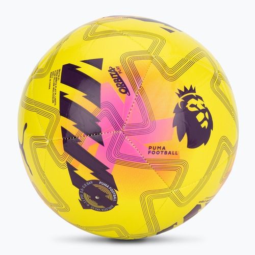 PUMA Orbita Cup PL Lights fluo yellow/multicolor размер 4 футбол
