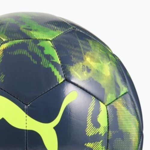 PUMA Cup Football Graphic yellow alert/green glare/galactic grey size 5