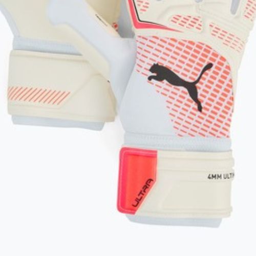 Вратарски ръкавици Puma Ultra Pro NC puma white/glowing red/puma black