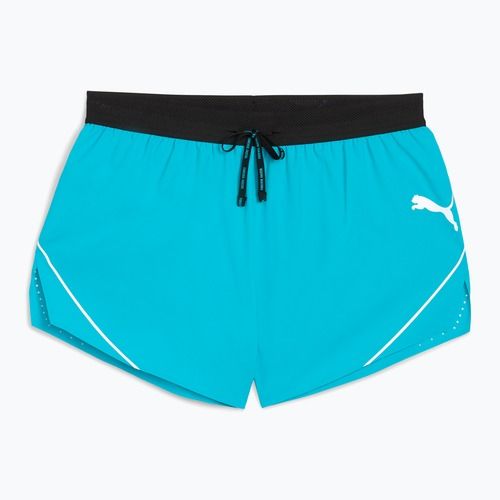Мъжки къси панталони за бягане PUMA Raceday Ultrawave 3“ Split speed blue