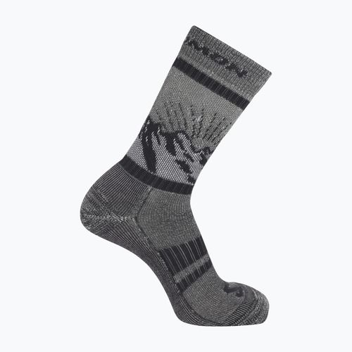 Чорапи Salomon Retro Wool black/asphalt