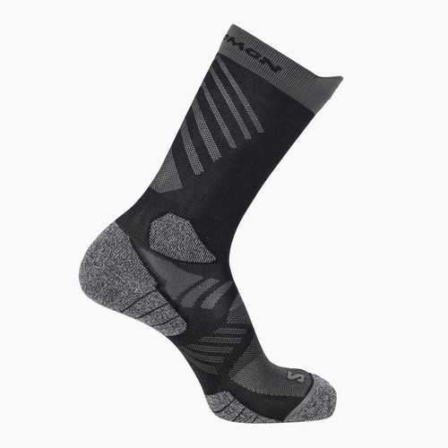 Чорапи Salomon Aero Crew black/castlerock